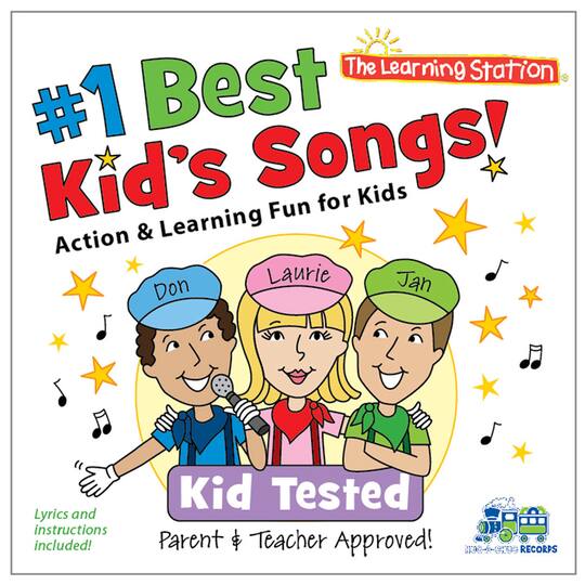 Kimbo Educational #1 Best Kids Songs CD